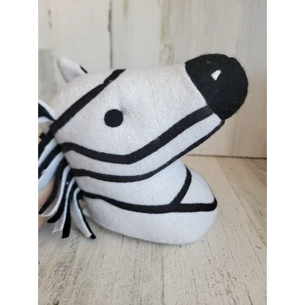 target baby zebra 3D nursery head zoo Safari home‎ figure animal hanging